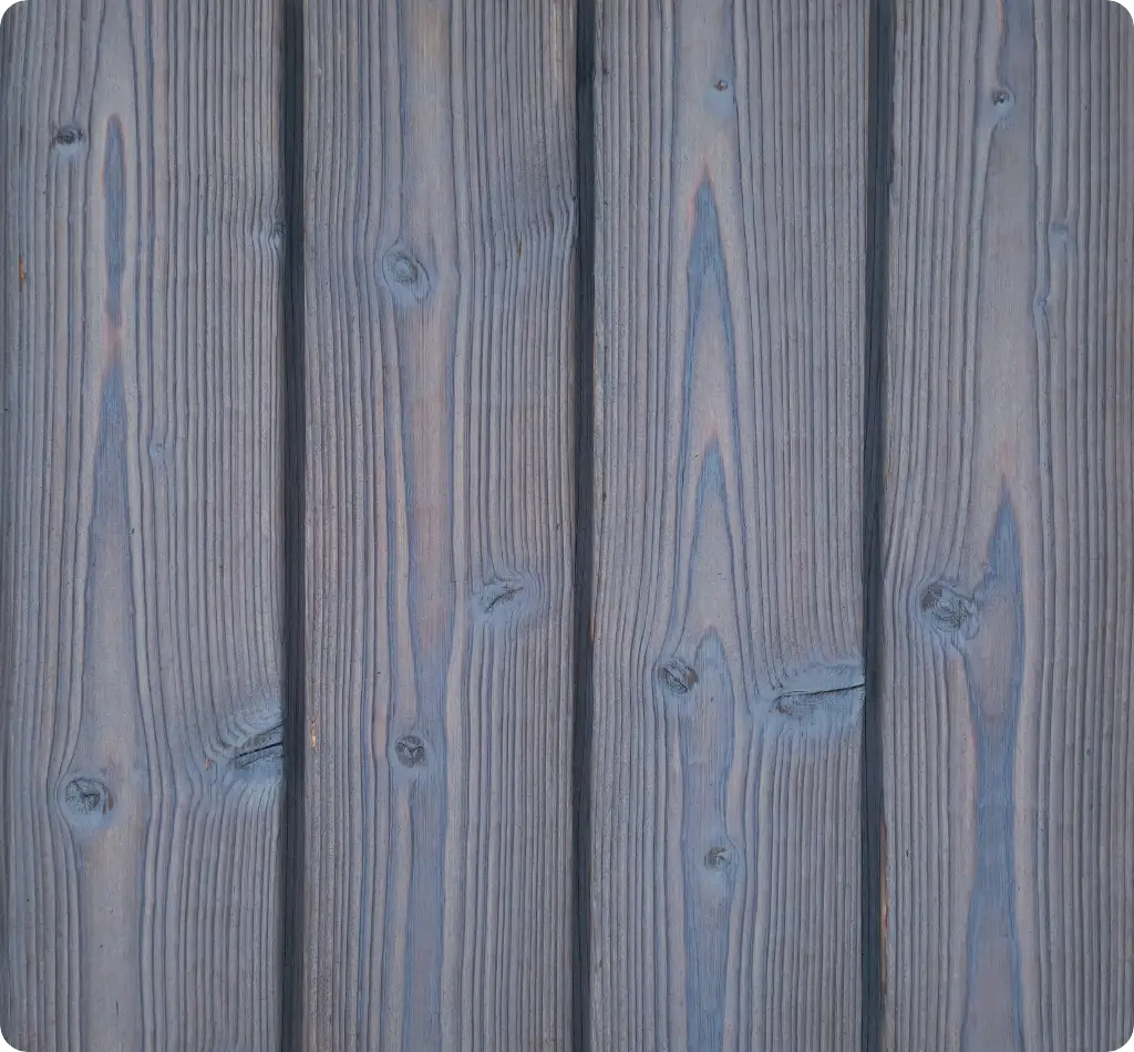 Latte Spruce - Half Taper 45° Profile · 95×3000 mm | Charred wood product | Yakiwood Latte Spruce, Half Taper 45° Profile · 95×3000 mm