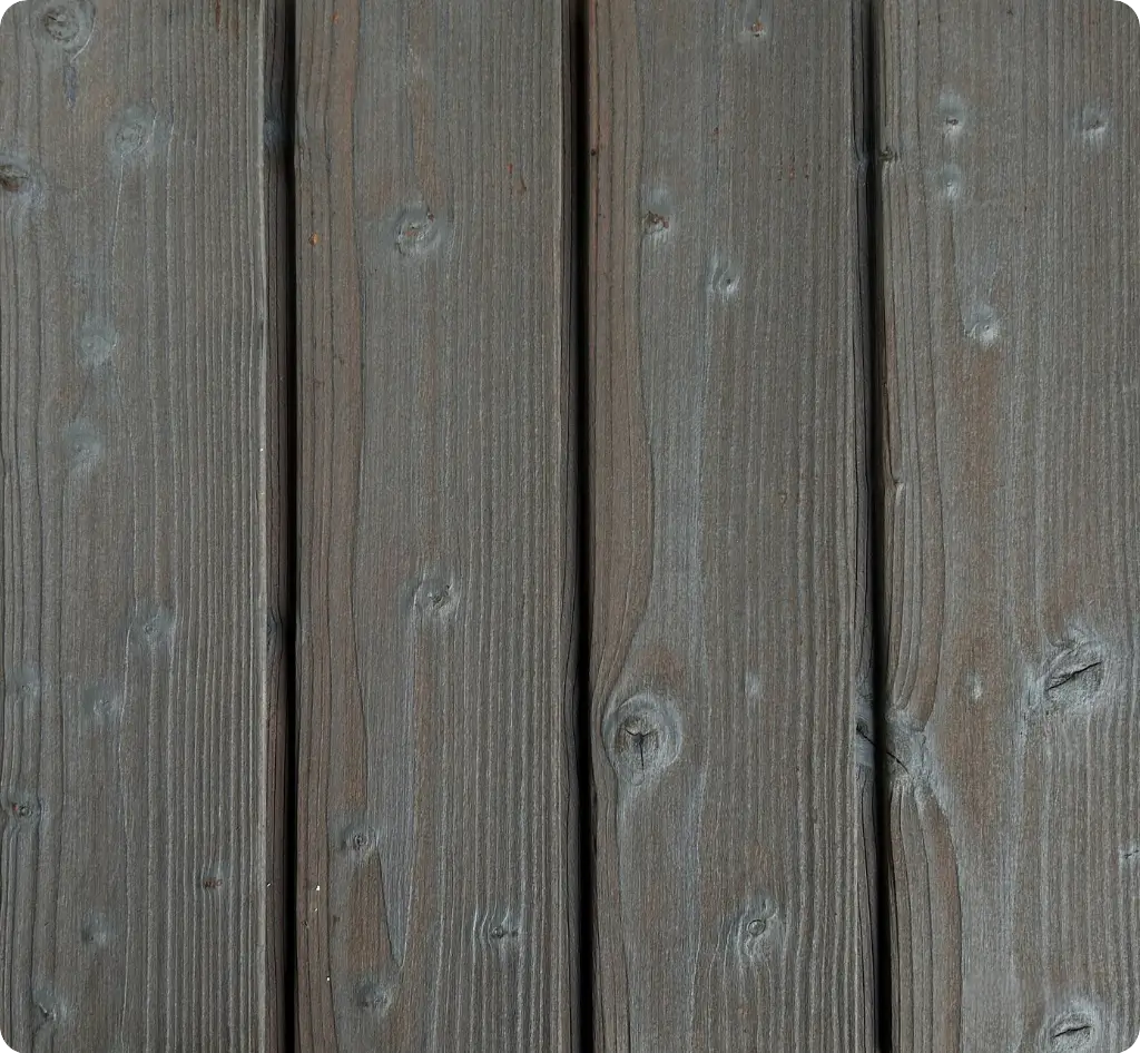Silver Spruce - Half Taper 45° Profile · 95×3000 mm | Charred wood product | Yakiwood Silver Spruce, Half Taper 45° Profile · 95×3000 mm